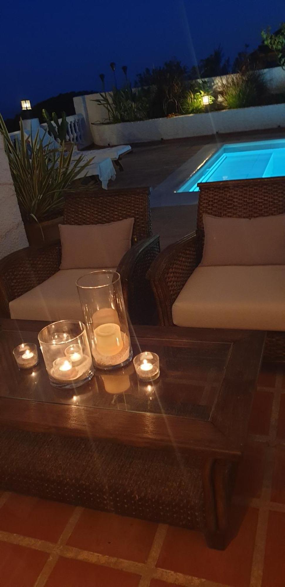 Romantic White Villa -Private Pool Нерха Екстер'єр фото